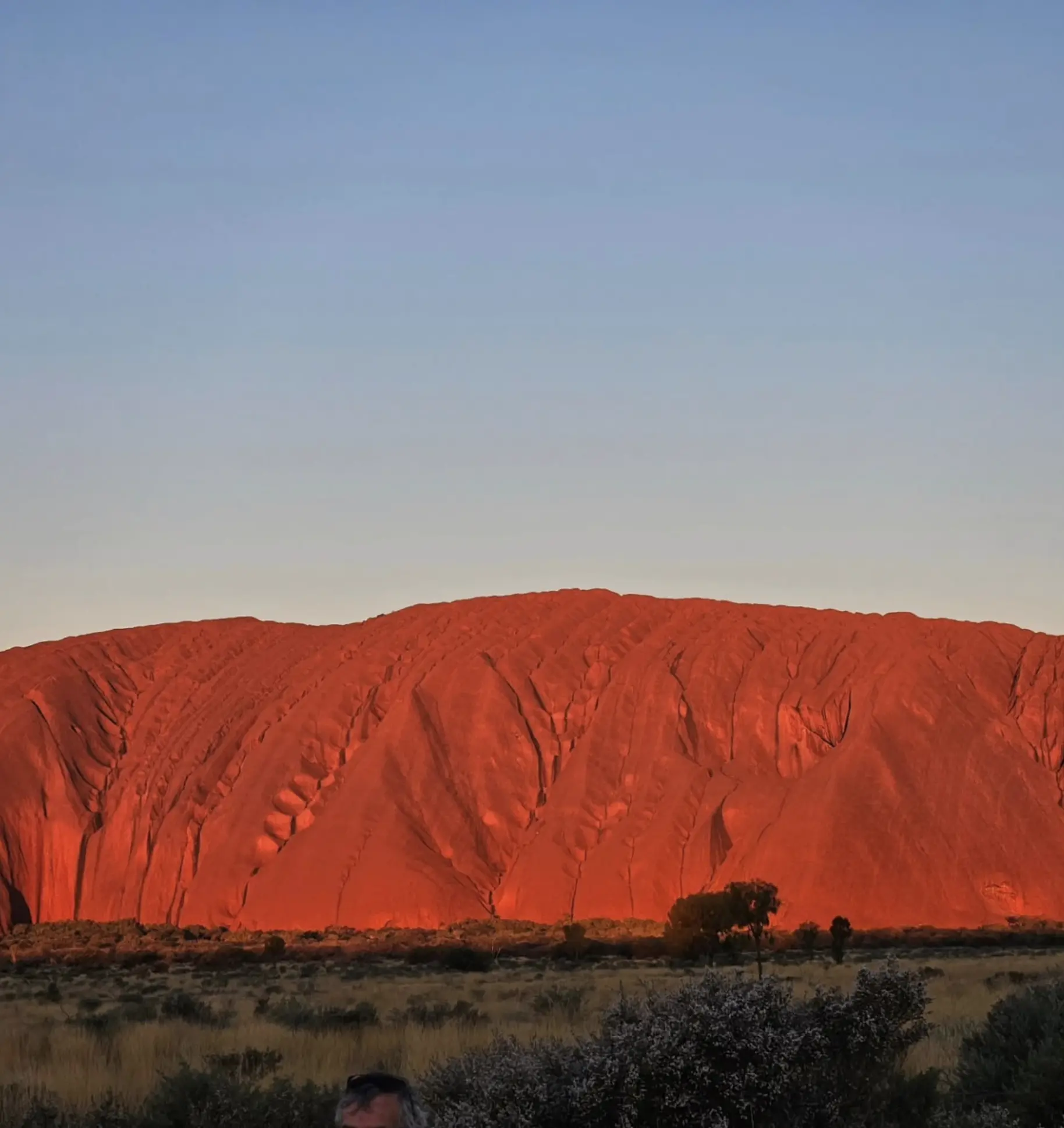 Uluru at sunrise